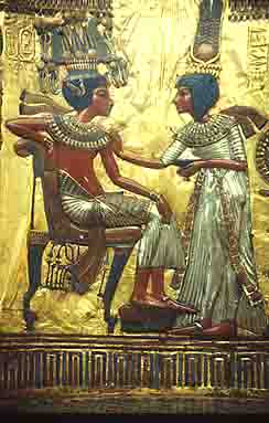 Tutankhamun and Ankhesenamun